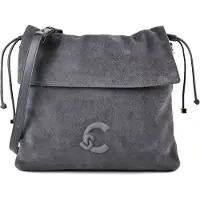 Coccinelle Lidia Suede Bim - Schoudertas 34 cm (stove/stove)