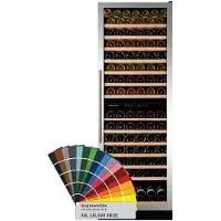 Dunavox Grande-166 Wijnkoelkast DX-166.428DCK 2 Zones RAL Kleur RAL Kleur