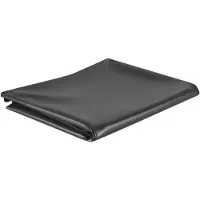 vidaXL Vijverliner 4 x 10 m PVC 0,5 mm Zwart