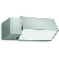 Philips myGarden Border - Wandlamp - 1 Lichtpunt - grijs - 1 x 1430lm