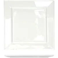 COSY&TRENDY Cosy & Trendy Napoli white broodbordje - vierkant - 13cm x 13cm - set-6