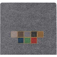 ANRO Deurmat Grijs 120x80cm – Schoonloopmat Antislip Wasbaar Voordeur Hal Binnen & Buiten Op Maat
