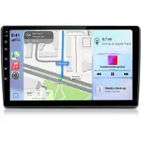 Hexinex Android 15 Autoradio Geschikt voor Ford Focus MK3 2012-2018 - 9.7 Inch Touch Screen - Draadloze Andriod Auto - Carplay - Bluetooth - GPS-navigatie - WiFi/4G - RDS - DSP - PDC - 4GB+64GB