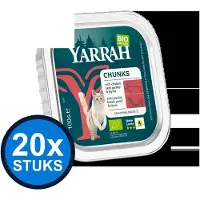 Yarrah 20x cat bio alu grainfree brokjes rund 100gr