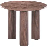 Beliani SENOIA - Salontafel - Donkerbruin - ø 60 cm - MDF