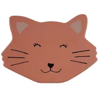 Trixie | Vormenbrooddoos - Mrs. Cat - Vaatwasserbestendig - Gemakkelijk te openen - Vanaf 3 jaar - Lunchbox - Roze
