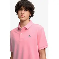 Superdry Vintage Destroy Poloshirt Pink Grootte: Xxl