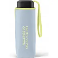 United Colors of Benetton Benetton bord Paraplu Tourmaline Blauw-Grijs winddicht