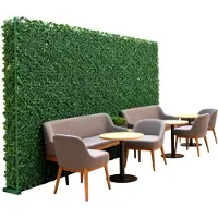 ACXIN Kunstmatige Haag - Privacy Scherm Bladerenlook - UV-bestendig - Netweefsel Achterkant - Tuin, Balkon, Patio - 100x600 cm