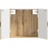 vidaXL Dartbord Kabinet HOORN Artisanaal eiken 52,5 x 10,5 x 53,5 cm