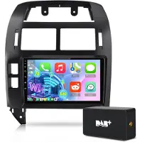 Hexinex Autoradio - Geschikt voor VW Polo 9N 2001-2009 - Android 15 - Draadloos Carplay & Andriod Auto - 9 Inch HD TouchScreen - Bluetooth 2+64GB DAB+
