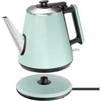 Vali Waterkoker - 0.9L - Automatische Uitschakeling - RVS Waterkoker - Lichtgroen - 17cm x 19cm x 22cm