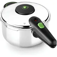 Vali Snelkookpan Inductie - Pressure Cooker - Snelkookpan - Zilver - 18cm x 18cm x 12cm