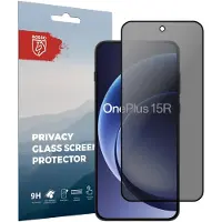 Rosso Privacy Screen Protector Geschikt voor OnePlus 15R - 9H Gehard Glas - Case Friendly Tempered Glass - Eenvoudige Installatie