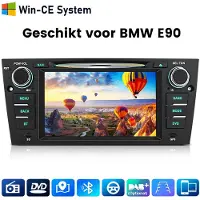 Hexinex HexinexMarket - Autoradio Geschikt Voor BMW E90 E91 E92 2005-2012 - WINCE GPS NAVI FM BT CD/DVD