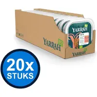 Yarrah 20x dog bio alu paté grvr kip&zalm 150gr