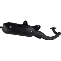 Tecnigas Silent Pro Black Shield Peugeot Vivacity3 50 2t Gehomologeerd Compleet Uitlaatsysteem