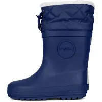 Druppies Winterlaarzen Dames - Gevoerde Regenlaarzen - Snowboots - Nachtblauw - Maat 39