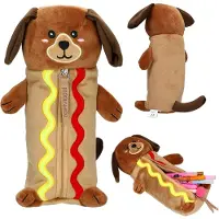TOPModel DEPESCHE Etui, zachte uitvoering, met afbeelding van een hond genaamd Sunny