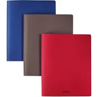 Brepols bureau agenda 2027 - OPTIVISION LARGE [0.117] - VELUTO - Bureau agenda - 1 week op 2 pagina's - Weekoverzicht - Gespiraleerd - Blauw - 17.1 x 22 cm