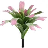Ptmd collection PTMD Kunstplant Succulent Plant - 70x70x60 cm - Polyester - Roze