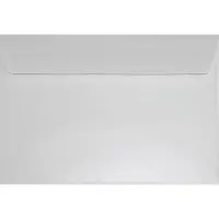 Netuno Metallic (parelmoer) witte enveloppen A6 - 114 x 162 mm - 25 stuks - HK zelfklevend met plakstrip - 110 gram - Sirio Pearl -