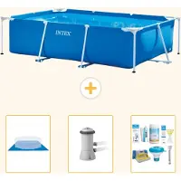 Intex Rechthoekig zwembad - 300x200x75 cm - 4-delig - Model S21256