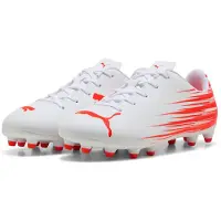 Puma voetbalschoen ATTACANTO II FG/AG JR kinderen en tieners 108496 10 wit/rood