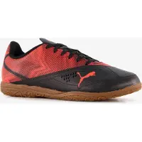 Puma Rapid IT IC kinder zaalschoenen rood zwart maat 34
