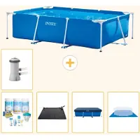 Intex Rechthoekig zwembad - 300x200x75 cm - 6-delig - Model S20044