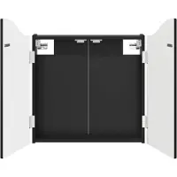 vidaXL Dartbord Kabinet Zwart 56 x 12 x 63 cm Bewerkt hout