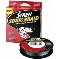 Sonic Braid Low Vis Green - Gevlochten Lijn - met Dyneema - Vislijn - Visdraad - 0,22mm 20,20kg 110m