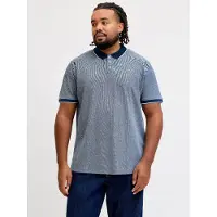 Jack & Jones Plus Size Polo Shirt EU4XL US2XL Blauw