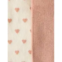 Vertbaudet Set van 2 paar maillots met hartjes voor babymeisjes