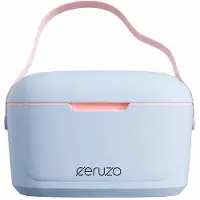 Ceruzo Koelbox 6 Liter - Mini Koelbox - Lunchbox -Draagriem - Licht Blauw - Geschikt voor IJsblokjes