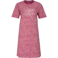 Irresistible Dames Nachthemd - Korte Mouwen - Roze - Maat XXL