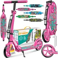 Kesser Stuntstep - Kinderstep - Step voor Kinderen en Volwassenen tot 100kg en 185cm lang