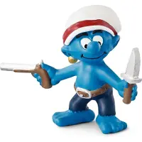 Schleich Vrijbuiter smurf