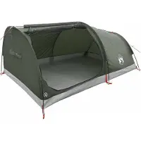 vidaXL Hiking Tent Waterdicht 2-persoons Leger Groen