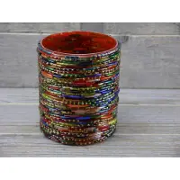 Sense Theelichthouder- Waxine lichthouder- Sfeerlicht - Nostalgische kleuren- *** 2 STUKS ***