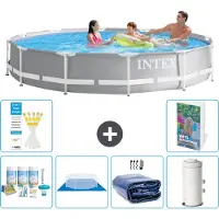Intex Prism Frame Zwembad, rond - 366x76 cm - 5-delig, model S115