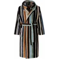Missoni Badjas Curt Hooded Beige Multicolor-XL