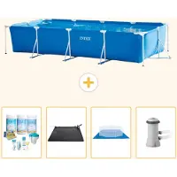 Intex Rechthoekig zwembad - 450x220x84 cm - 5-delig - Model S20846