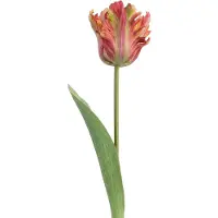 Clayre & Eef Kunstbloem Oranje Kunststof