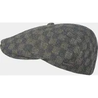 Hatland Evron - Wollen flat cap - Marine blauw - Assorti - M