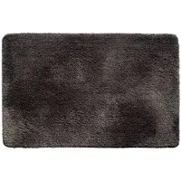Hamat Arizona Badmat 50x78 cm – Donker Grijs – Zachte Badkamermat van Chenille – Waterabsorberende Douchemat – 100% Polyester – Oeko-Tex Gecertificeerd