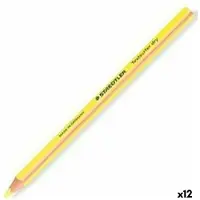 Staedtler Boîte 12 crayons surligneurs secs fluo Jaune