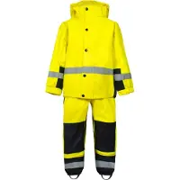 Lyngsøe Rainwear Lr552-kid Regenset Waterdicht Winddicht Reflecterend Kinderen | Maat: 12