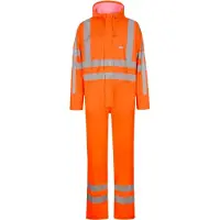 Lyngsøe Rainwear Lr57-rws Overall Hi-vis Rws-reflexes Waterdicht Winddicht | Maat: L