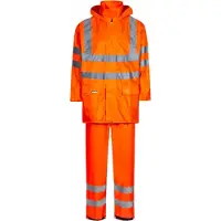 Lyngsøe Rainwear Rainset With Jacket And Trousers In Polyester Quality Lr40552 Waterdicht | Maat: 5XL
